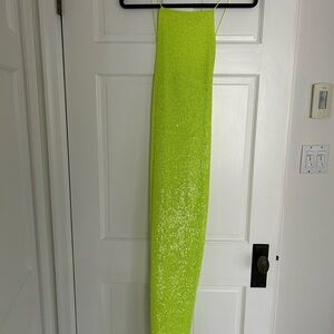 Zara Neon Green Sequin Dress